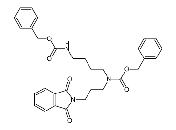 (4-{Benzyloxycarbonyl-[3-(1,3-dioxo-1,3-dihydro-isoindol-2-yl)-propyl]-amino}-butyl)-carbamic acid benzyl ester CAS:197971-55-4 manufacturer & supplier