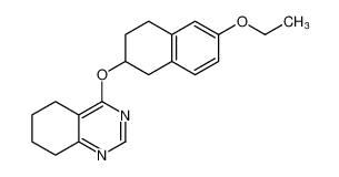 4-((6-ethoxy-1,2,3,4-tetrahydronaphthalen-2-yl)oxy)-5,6,7,8-tetrahydroquinazoline CAS:197976-92-4 manufacturer & supplier