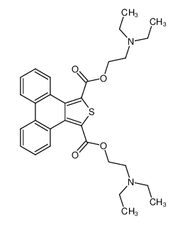 1,3-Bis-(2-diethylamino-ethoxycarbonyl)-phenanthren(9.10-c)thiophen CAS:19799-28-1 manufacturer & supplier