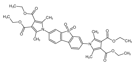 3,7-Bis-(2,5-dimethyl-3,4-bis-ethoxycarbonyl-pyrrolyl-1)-dibenzothiophen-5-dioxyd CAS:19799-40-7 manufacturer & supplier