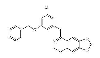 5-(3-benzyloxy-benzyl)-7,8-dihydro-[1,3]dioxolo[4,5-g]isoquinoline; hydrochloride CAS:1980-11-6 manufacturer & supplier