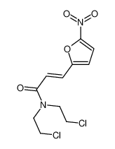 (E)-N,N-bis(2-chloroethyl)-3-(5-nitrofuran-2-yl)prop-2-enamide CAS:1980-69-4 manufacturer & supplier