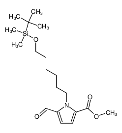 1-[6-(tert-Butyl-dimethyl-silanyloxy)-hexyl]-5-formyl-1H-pyrrole-2-carboxylic acid methyl ester CAS:198007-44-2 manufacturer & supplier