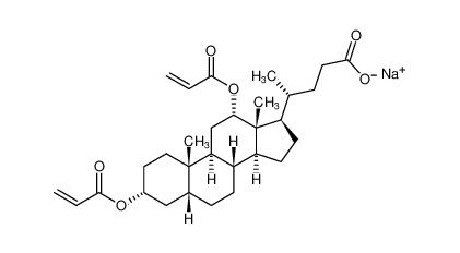 sodium (R)-4-((3R,5R,8R,9S,10S,12S,13R,14S,17R)-3,12-bis(acryloyloxy)-10,13-dimethylhexadecahydro-1H-cyclopenta[a]phenanthren-17-yl)pentanoate CAS:198008-04-7 manufacturer & supplier