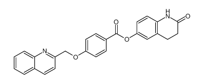 2-oxo-1,2,3,4-tetrahydroquinolin-6-yl 4-(quinolin-2-ylmethoxy)benzoate CAS:198013-03-5 manufacturer & supplier