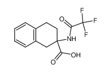 2-(2,2,2-Trifluoro-acetylamino)-1,2,3,4-tetrahydro-naphthalene-2-carboxylic acid CAS:198017-53-7 manufacturer & supplier