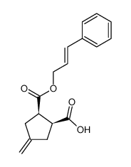 (+)-(1S,2R)-4-methylene-2-[(2E)-3-phenyl-2-propenyloxycarbonyl]cyclopentanecarboxylic acid CAS:198022-60-5 manufacturer & supplier