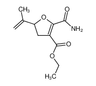 3-ethoxycarbonyl-5-isopropenyl-4,5-dihydrofuran-2-carboxamide CAS:198023-55-1 manufacturer & supplier