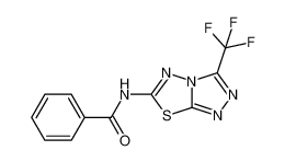 N-(3-(trifluoromethyl)-[1,2,4]triazolo[3,4-b][1,3,4]thiadiazol-6-yl)benzamide CAS:198023-88-0 manufacturer & supplier