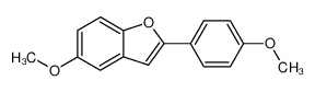 6-methoxy-2-(4-methoxyphenyl)benzo(b)furan CAS:19803-11-3 manufacturer & supplier