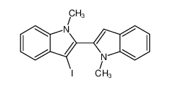 3-iodo-1-methyl-2-(1'-methylindol-2'-yl)indole CAS:198056-51-8 manufacturer & supplier