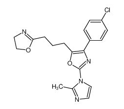 4-(4-chlorophenyl)-2-(2-methyl-1-imidazolyl)-5-[3-(2-oxazolin-2-yl)propyl]oxazole CAS:198064-53-8 manufacturer & supplier