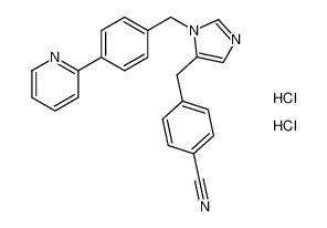 4-((1-(4-(pyridin-2-yl)benzyl)-1H-imidazol-5-yl)methyl)benzonitrile dihydrochloride CAS:198084-03-6 manufacturer & supplier