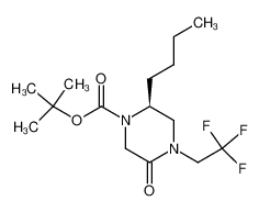 1-tert-butoxycarbonyl-2(S)-n-butyl-4-(2,2,2-trifluoroethyl)piperazin-5-one CAS:198084-19-4 manufacturer & supplier