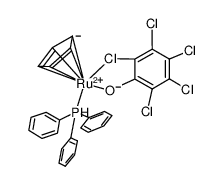 (cyclopentadienyl)Ru(κ(2)(O,Cl)-OC6Cl5)(PPh3) CAS:198084-44-5 manufacturer & supplier