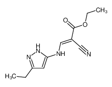 2-cyano-3-(5-ethyl-1(2)H-pyrazol-3-ylamino)-acrylic acid ethyl ester CAS:1981-70-0 manufacturer & supplier