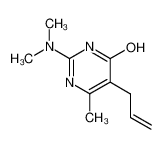 5-allyl-2-dimethylamino-6-methyl-3H-pyrimidin-4-one CAS:19810-52-7 manufacturer & supplier