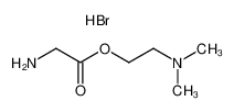 Amino-acetic acid 2-dimethylamino-ethyl ester; hydrobromide CAS:19811-61-1 manufacturer & supplier