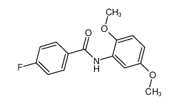 N-(2,5-DIMETHOXYPHENYL)-4-FLUOROBENZAMIDE CAS:198134-75-7 manufacturer & supplier