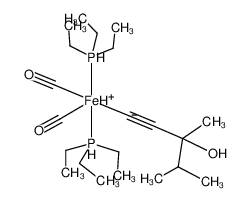 dicarbonylhydrido(3-hydroxy-3,4-dimethyl-pentyn-1-yl)-bis(triethylphosphane)iron CAS:198136-36-6 manufacturer & supplier