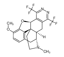 4,5α-epoxy-3-methoxy-17-methyl-(3',6'-bis-trifluoromethyl-pyridazino)-[4',5'-6,7]-morphinan CAS:198136-85-5 manufacturer & supplier