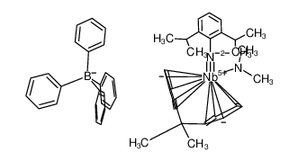 (2,6-diisopropylimido)(η(5):η(5)-2,2-bis(cyclopentadienyl)propane)(dimethylamine)niobium(V) tetraphenylborate CAS:198142-18-6 manufacturer & supplier