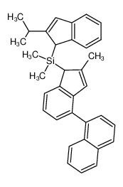 Dimethyl(2-i-propylindene)(2-methyl-4-(1-naphthyl)indene)silane CAS:198147-83-0 manufacturer & supplier