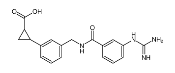 2-[3-[[[[3-[(aminoiminomethyl)amino]phenyl]carbonyl]amino]methyl]phenyl]cyclopropanecarboxylic acid CAS:198149-48-3 manufacturer & supplier