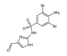 4-amino-3,5-dibromo-N-(4-formyl-1(3)H-imidazol-2-yl)-benzenesulfonamide CAS:19815-25-9 manufacturer & supplier