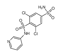 2-(N-(Pyridyl-3)-sulfamoyl)-5-sulfamoyl-1,3-dichlor-benzol CAS:19818-43-0 manufacturer & supplier