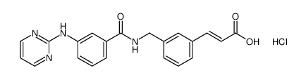 (E)-3-(3-((3-(pyrimidin-2-ylamino)benzamido)methyl)phenyl)acrylic acid hydrochloride CAS:198193-98-5 manufacturer & supplier