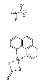 [Au(trithiocarbonate)(1,10-phenanthroline)]CF3SO3 CAS:198197-56-7 manufacturer & supplier