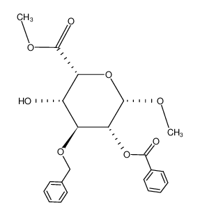 (2R,3S,4S,5R,6S)-5-Benzoyloxy-4-benzyloxy-3-hydroxy-6-methoxy-tetrahydro-pyran-2-carboxylic acid methyl ester CAS:198200-55-4 manufacturer & supplier