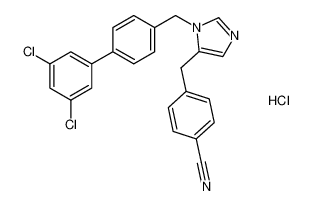 4-((1-((3',5'-dichloro-[1,1'-biphenyl]-4-yl)methyl)-1H-imidazol-5-yl)methyl)benzonitrile hydrochloride CAS:198203-69-9 manufacturer & supplier