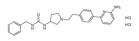 1-(1-(4-(6-aminopyridin-2-yl)phenethyl)pyrrolidin-3-yl)-3-benzylurea dihydrochloride CAS:198210-68-3 manufacturer & supplier