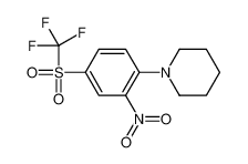 1-[2-nitro-4-(trifluoromethylsulfonyl)phenyl]piperidine CAS:19822-27-6 manufacturer & supplier