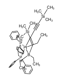 Pt(1,2-bis(diphenylphosphino)ethane)(B(Et)2C(Et)C(SiMe3)C.tplbond.CSiMe3) CAS:198224-40-7 manufacturer & supplier