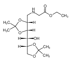 1-deoxy-1-[(2-ethoxy-2-oxoethyl)amino]-2,3:5,6-di-O-isopropylidene-D-mannitol CAS:198226-87-8 manufacturer & supplier