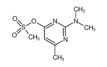 2-dimethylamino-4-methanesulfonyloxy-6-methyl-pyrimidine CAS:19823-08-6 manufacturer & supplier