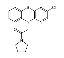 1-[(3-chloro-benzo[b]pyrido[2,3-e][1,4]thiazin-10-yl)-acetyl]-pyrrolidine CAS:19824-99-8 manufacturer & supplier