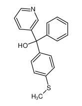 (4-methylsulfanyl-phenyl)-phenyl-pyridin-3-yl-methanol CAS:19827-99-7 manufacturer & supplier