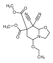 dimethyl 8,8-dicyano-5-ethoxyhexahydro-7H-oxazolo[3,2-a]pyridine-7,7-dicarboxylate CAS:198274-08-7 manufacturer & supplier