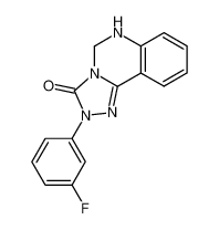 2-(3-fluorophenyl)-5,6-dihydro-1,2,4-triazolo[4,3-c]quinazolin-3-one CAS:198274-77-0 manufacturer & supplier