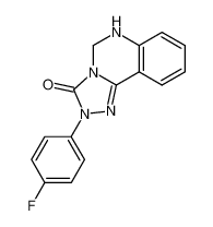 2-(4-fluorophenyl)-5,6-dihydro-1,2,4-triazolo[4,3-c]quinazolin-3-one CAS:198274-82-7 manufacturer & supplier