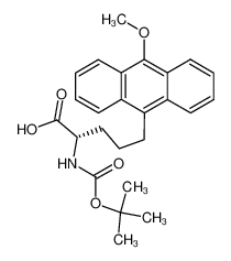 (S)-2-tert-Butoxycarbonylamino-5-(10-methoxy-anthracen-9-yl)-pentanoic acid CAS:198275-37-5 manufacturer & supplier