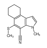 3-methyl-5-(methylthio)-6,7,8,9-tetrahydro-3H-benzo[e]indole-4-carbonitrile CAS:198332-66-0 manufacturer & supplier