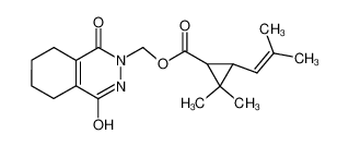 2,2-Dimethyl-3-(2-methyl-propenyl)-cyclopropanecarboxylic acid 4-hydroxy-1-oxo-5,6,7,8-tetrahydro-1H-phthalazin-2-ylmethyl ester CAS:19834-36-7 manufacturer & supplier