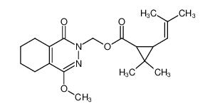 2,2-dimethyl-3-(2-methyl-propenyl)-cyclopropanecarboxylic acid 4-methoxy-1-oxo-5,6,7,8-tetrahydro-1H-phthalazin-2-ylmethyl ester CAS:19834-51-6 manufacturer & supplier