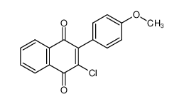 2-Chlor-3-(4-methoxyphenyl)-1,4-naphthochinon CAS:198348-19-5 manufacturer & supplier