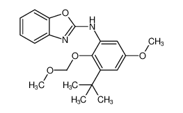 N-(3-(tert-butyl)-5-methoxy-2-(methoxymethoxy)phenyl)benzo[d]oxazol-2-amine CAS:198348-68-4 manufacturer & supplier